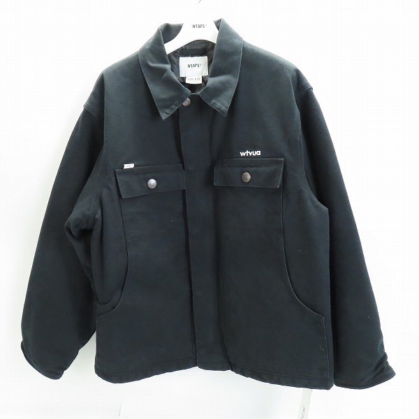実際に弊社で買取させて頂いた【未使用】WTAPS/ダブルタップス 22AW MICH/JACKET/COTTON.SAILCLOTH.WTVUA  222WVDT-JKM05 02
