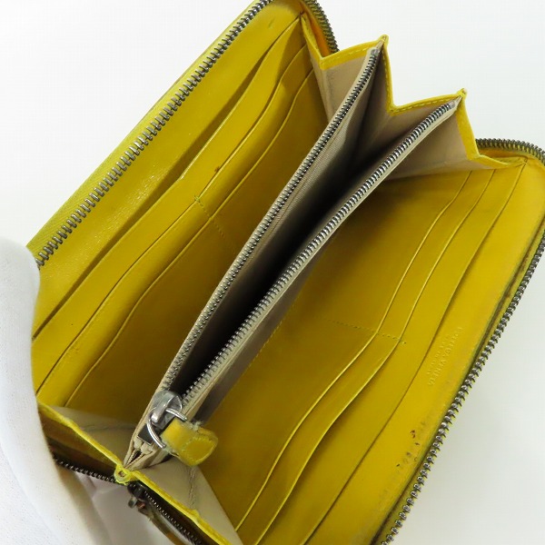 実際に弊社で買取させて頂いたBOTTEGA VENETA/ボッテガヴェネタ イントレチャート/イントレ ラウンドジップ ロングウォレット/長財布の画像 3枚目