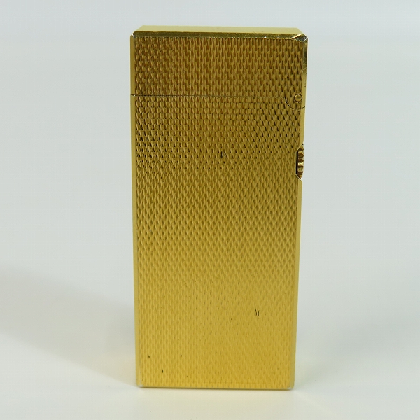 実際に弊社で買取させて頂いたdunhill/ダンヒル サイドローラー ガスライター ゴールドの画像 1枚目
