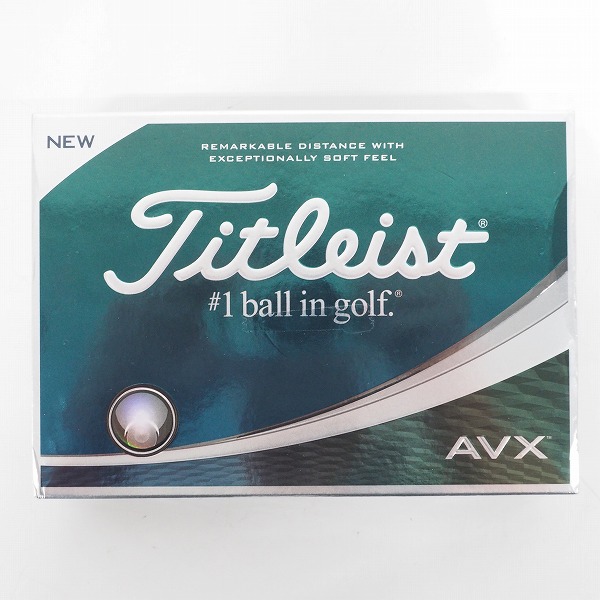 実際に弊社で買取させて頂いた【未使用】Titleist/タイトリスト AVX ゴルフボール ホワイト 1ダースの画像 2枚目