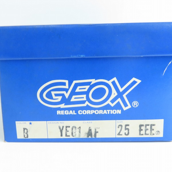 実際に弊社で買取させて頂いたGEOX/ジェオックス  by REGAL corporation レースアップシューズ 25EEEの画像 9枚目