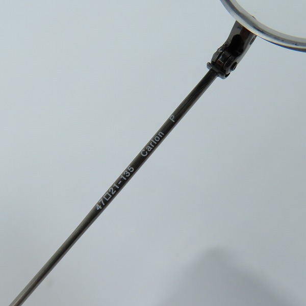 実際に弊社で買取させて頂いたOLIVER PEOPLES/オリバーピープルズ Carlon 眼鏡/メガネフレーム/アイウェアの画像 6枚目