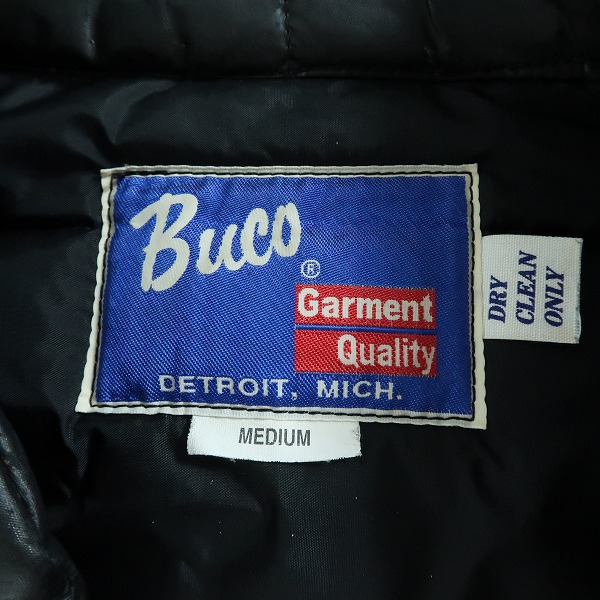 実際に弊社で買取させて頂いたTHE REAL McCOY'S/ザリアルマッコイズ フライトジャケット 中綿ジャケット ブラック/Mの画像 2枚目