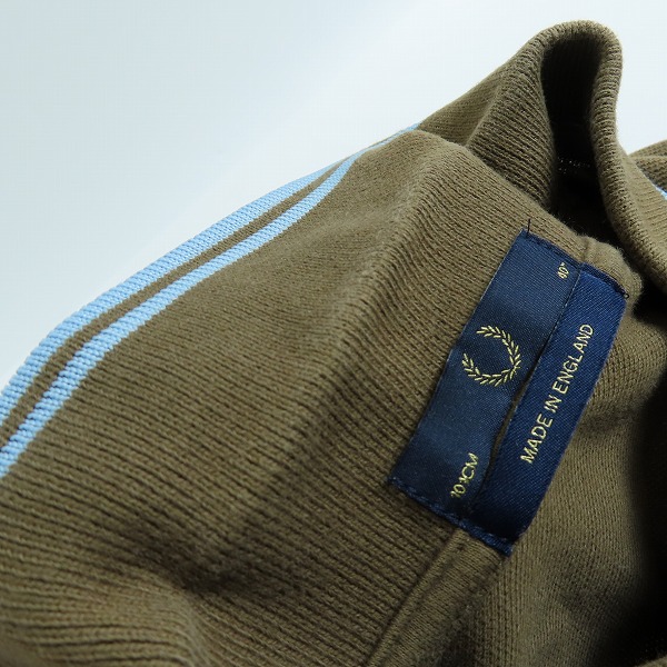 実際に弊社で買取させて頂いたFRED PERRY/フレッドペリー 半袖ポロシャツ ブラウン/40の画像 7枚目