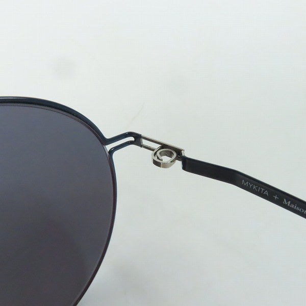 実際に弊社で買取させて頂いたMaison Margiela×MYKITA/メゾンマルジェラ×マイキータ サングラス/アイウェア MMESSE011/COL E10の画像 5枚目