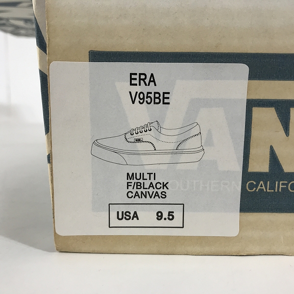 実際に弊社で買取させて頂いたVANS×BEAMS/バンズ×ビームス スニーカー ERA 30th SP V95BE/9.5の画像 8枚目