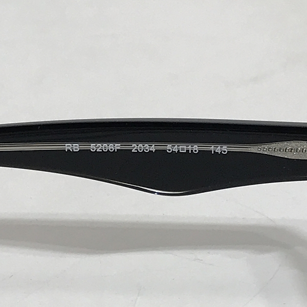 実際に弊社で買取させて頂いたRay-Ban/レイバン スクエア メガネフレーム アイウェア RB5206F 2034の画像 6枚目