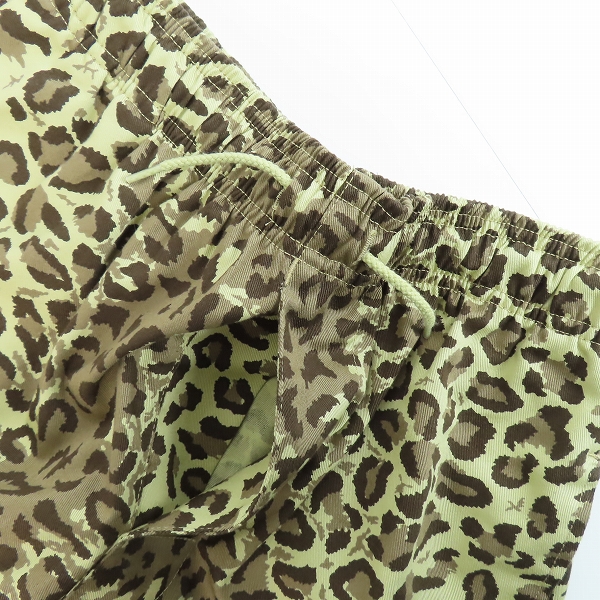 実際に弊社で買取させて頂いたWTAPS/ダブルタップス 21SS TROUSERS / COTTON. TWILL. CAMO レオパード/総柄 パンツ 211TQDT-PTM03/01の画像 5枚目