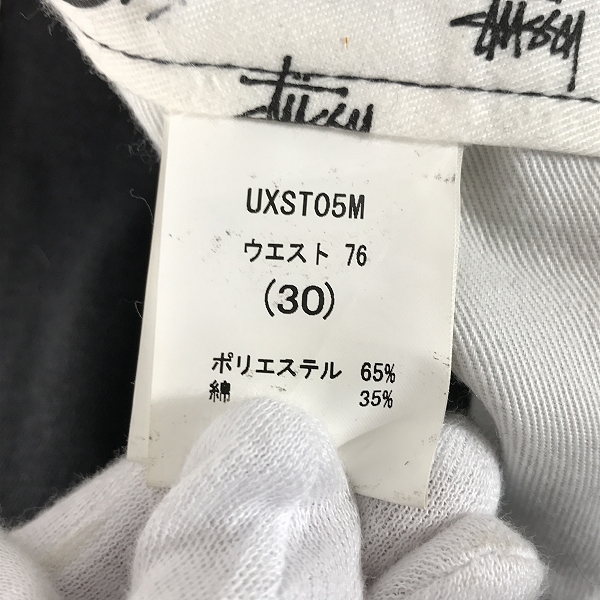 実際に弊社で買取させて頂いたSTUSSY×Dickies/ステューシー×ディッキーズ ボトムス パンツ UXST05M 30の画像 3枚目