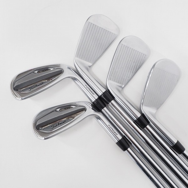 実際に弊社で買取させて頂いたTitleist/タイトリスト T100 FORGED/フォージド アイアン #6~9,Pw 5本セット AMT TOUR WHITE FLEX:S200の画像 3枚目