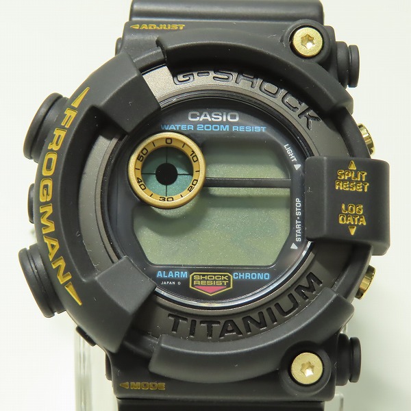 実際に弊社で買取させて頂いたG-SHOCK/Gショック FROGMAN/フロッグマン '99 黒金蛙 DW-8200BU-9AT【動作未確認】