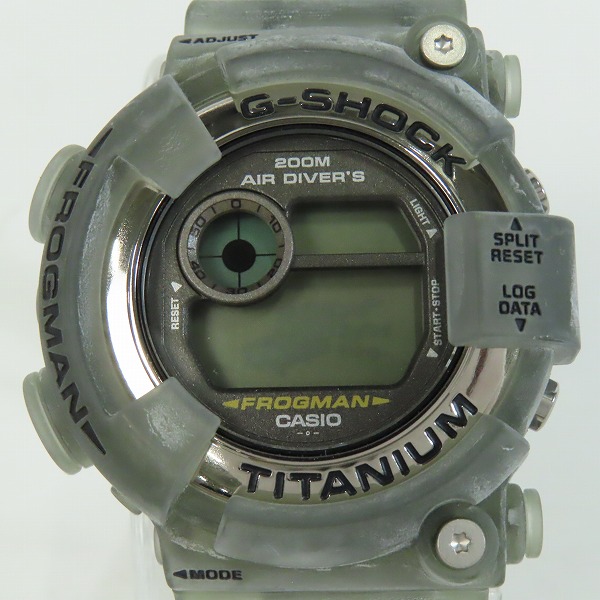 実際に弊社で買取させて頂いたG-SHOCK/Gショック FROGMAN/フロッグマン MEN IN SMOKE/メンインスモーク DW-8200MS-8T【動作未確認】