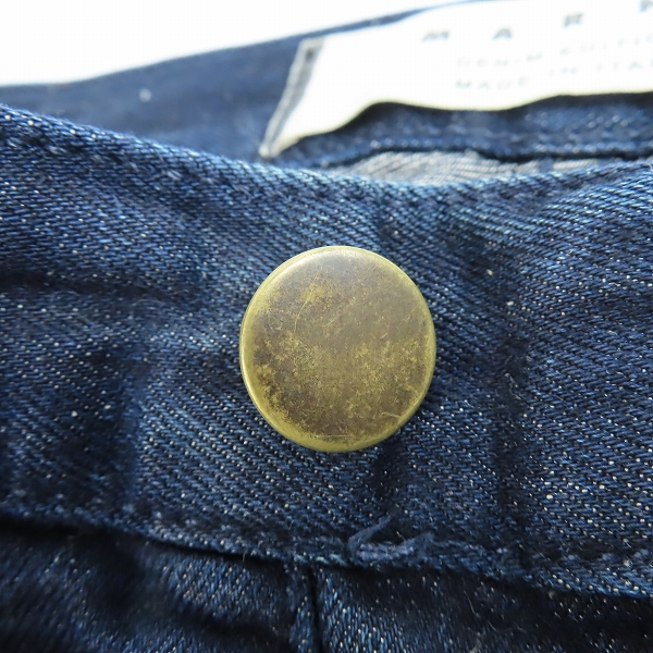 実際に弊社で買取させて頂いたMARNI/マルニ  キルティングデニムパンツ PUJUK01QW0TCM73/32の画像 6枚目