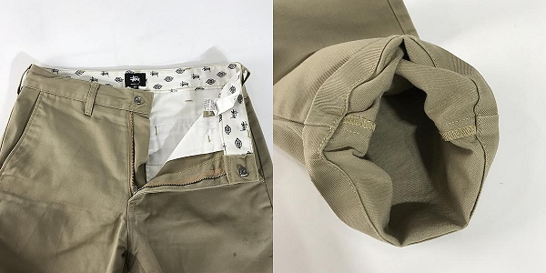 実際に弊社で買取させて頂いたSTUSSY×Dickies/ステューシー×ディッキーズ ボトムス チノパン DI-ST-13FW01M 30の画像 7枚目