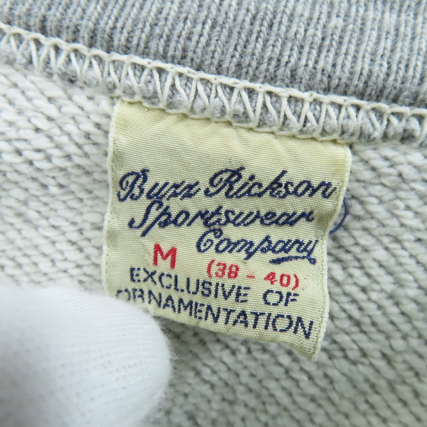 実際に弊社で買取させて頂いたBuzz Rickson s/バズリクソンズ Hell's Angels スウェットTシャツ Mの画像 2枚目