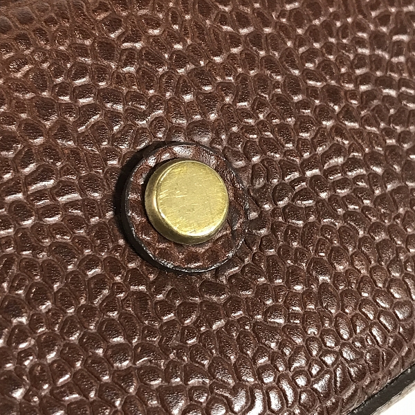 実際に弊社で買取させて頂いたGANZO/ガンゾ GD/ジーディー レザーアタッシュケース/ブリーフケース 57644の画像 6枚目