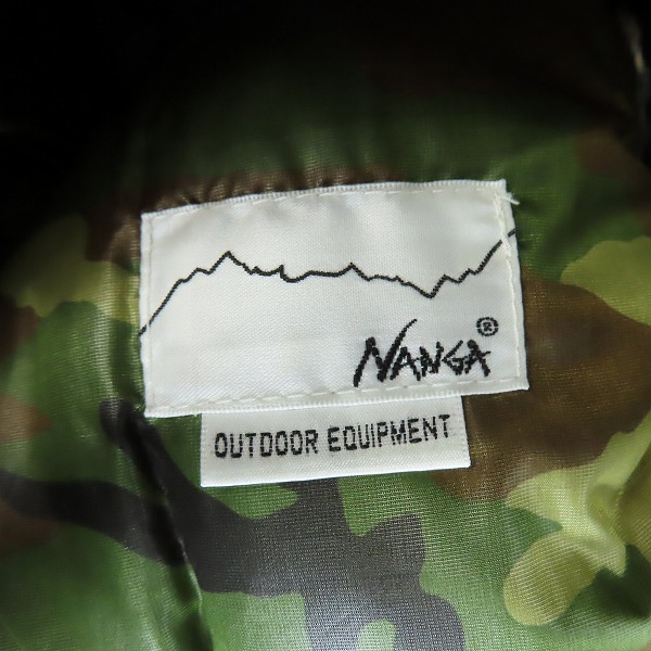 実際に弊社で買取させて頂いたNANGA×URBAN RESEARCH/ナンガ×アーバンリサーチ ダウンジャケット U152-17U005/Sの画像 3枚目