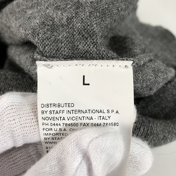 実際に弊社で買取させて頂いた【JPタグ】Maison Martin Margiela/メゾンマルタンマルジェラ エルボーパッチ クルーネック S50HA0548 S15175/Lの画像 3枚目