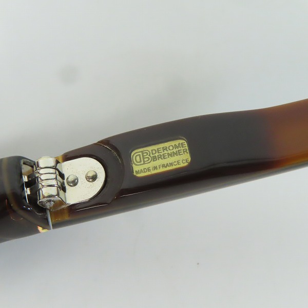 実際に弊社で買取させて頂いたDEROME BRENNER/デロームブレナー JACKY 14 メガネフレーム/眼鏡/アイウェアの画像 6枚目