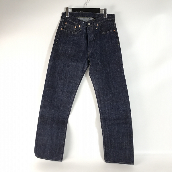 実際に弊社で買取させて頂いた【未使用】SUGAR CANE/シュガーケーン 砂糖黍製 14oz. HAWAII藍混右綾 DENIM ボタンフライ デニムパンツ SC40401/W32L34 
