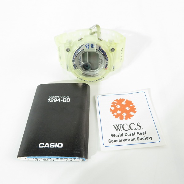 実際に弊社で買取させて頂いたG-SHOCK/Gショック W.C.C.S. サンゴ礁 FROGMAN/フロッグマン DW-8250WC-7BT【動作未確認】の画像 9枚目