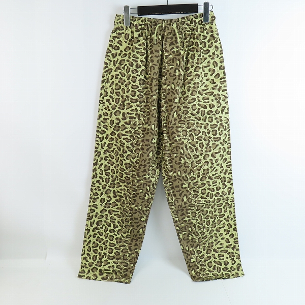 実際に弊社で買取させて頂いたWTAPS/ダブルタップス 21SS TROUSERS / COTTON. TWILL. CAMO レオパード/総柄 パンツ 211TQDT-PTM03/01