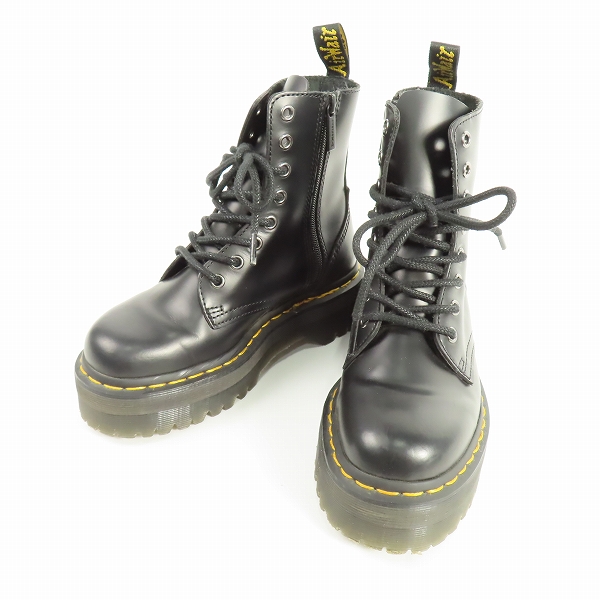 実際に弊社で買取させて頂いたDr. Martens/ドクターマーチン JADON/ジェイドン ジップアップ 厚底 ブーツ UK3