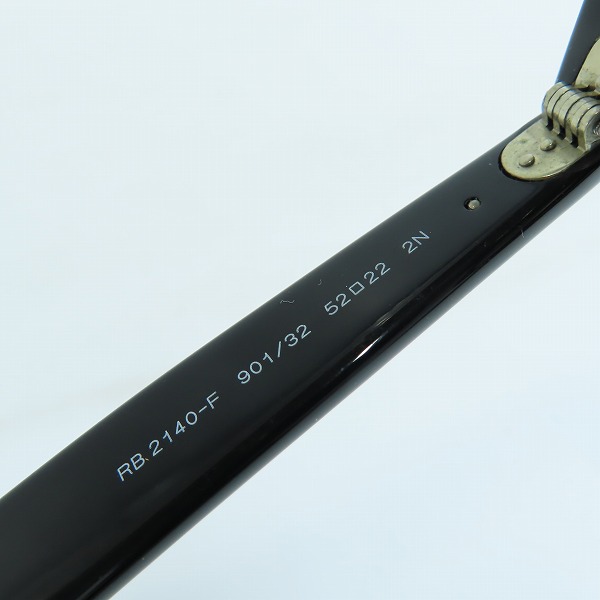実際に弊社で買取させて頂いたRay-Ban/レイバン WAYFARER ウェイファーラー サングラス RB2140-F 901/32の画像 6枚目