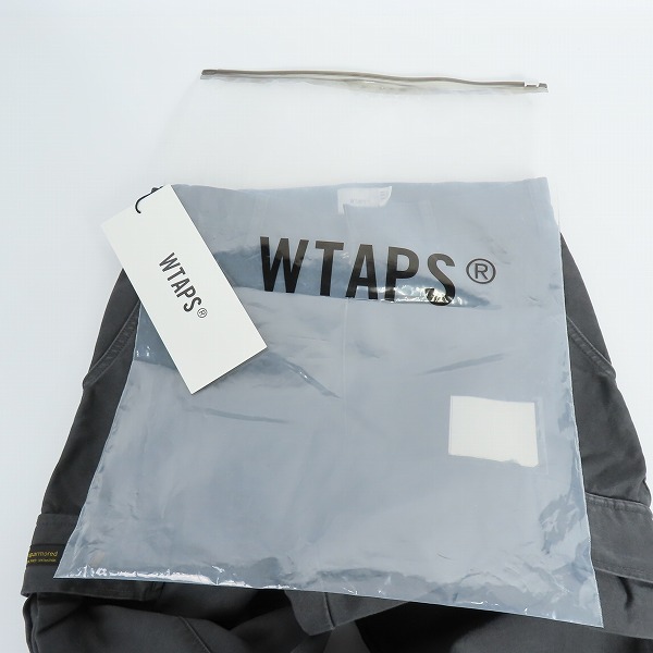 実際に弊社で買取させて頂いた【未使用】WTAPS/ダブルタップス 20SS JUNGLE STOCK 01 TOUSERS/ジャングルストック トラウザーズパンツ 201WVDT-PTM03/Black/1の画像 8枚目