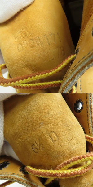 実際に弊社で買取させて頂いたRED WING/レッドウィング 羽タグ スエード アイリッシュセッターブーツ 2878/6.5Dの画像 5枚目