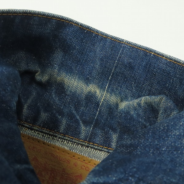 実際に弊社で買取させて頂いたLEVI'S/リーバイス 刻印529 USA製 デニムジャケットの画像 6枚目