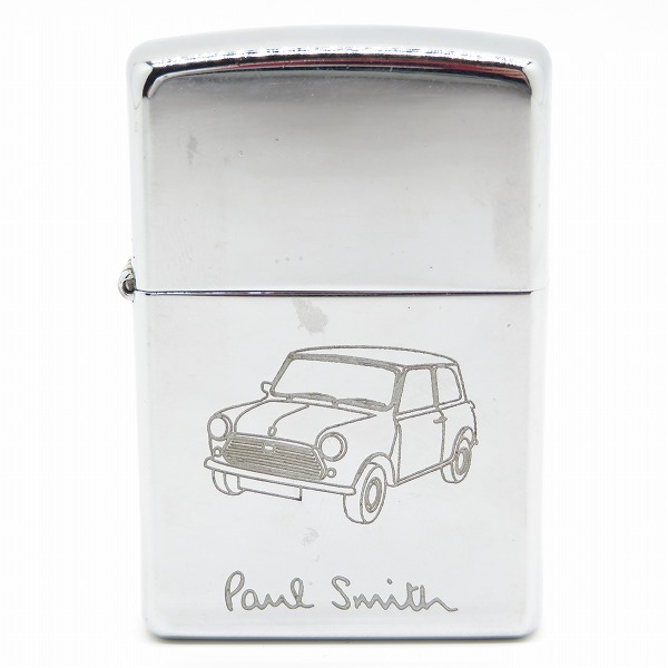 実際に弊社で買取させて頂いたZIPPO/ジッポー Paul smith/ポールスミス 鏡面加工 2002年製