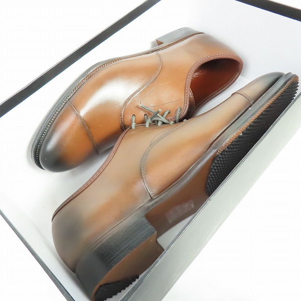 実際に弊社で買取させて頂いたnano・universe/ナノユニバース SQUALL PROOF ドレスシューズSTチップ 8の画像 7枚目