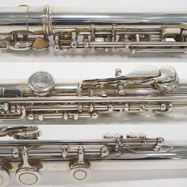 実際に弊社で買取させて頂いたYAMAHA/ヤマハ YFL-311/YFL311 フルート 頭部管銀製 Eメカ付 ハードケース付の画像 6枚目