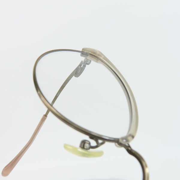 実際に弊社で買取させて頂いた999.9/フォーナインズ 眼鏡/メガネフレーム/アイウェア M-51 6403の画像 8枚目