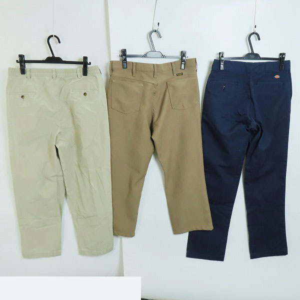 実際に弊社で買取させて頂いたL.L.Bean/エルエルビーン Wrangler/ラングラー Dickies/ディッキーズ パンツ 3点セットの画像 1枚目