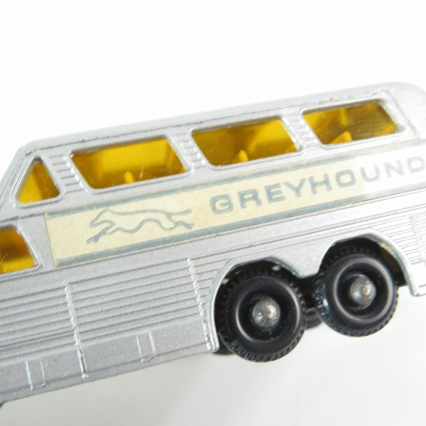 実際に弊社で買取させて頂いたMATCHBOX/マッチボックス No.66 GREYHOUND COACH/グレイハウンドバス ミニカーの画像 6枚目