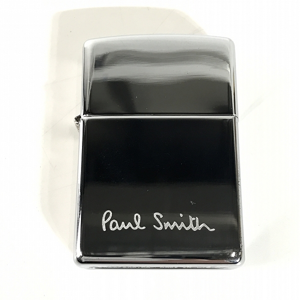実際に弊社で買取させて頂いたZIPPO/ジッポー Paul Smith/ポールスミス 鏡面加工 2004年製 ケース付き