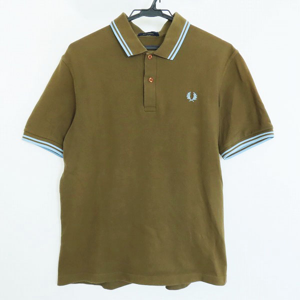 実際に弊社で買取させて頂いたFRED PERRY/フレッドペリー 半袖ポロシャツ ブラウン/40