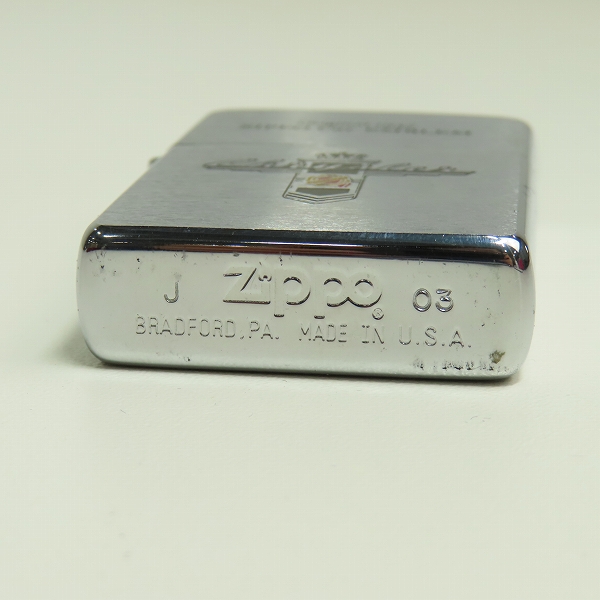 実際に弊社で買取させて頂いたZIPPO/ジッポー CHRYSLER/クライスラー ロゴデザイン 2003年製の画像 3枚目