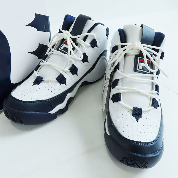 実際に弊社で買取させて頂いたFILA/フィラ GRANT HILL 1/グラントヒル1 スニーカー バスケットシューズ F0410 0215/1BM00636-125/28