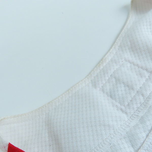 実際に弊社で買取させて頂いたZETT×BEAMS/ゼット×ビームス NPBマーク 東京ヤクルトスワローズ ホーム ユニフォーム #19 石川雅規/Oの画像 8枚目