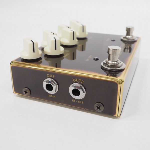 実際に弊社で買取させて頂いたVEMURAM/ベムラム DJ1 ベース用オーバードライブ エフェクター【動作確認済】の画像 5枚目