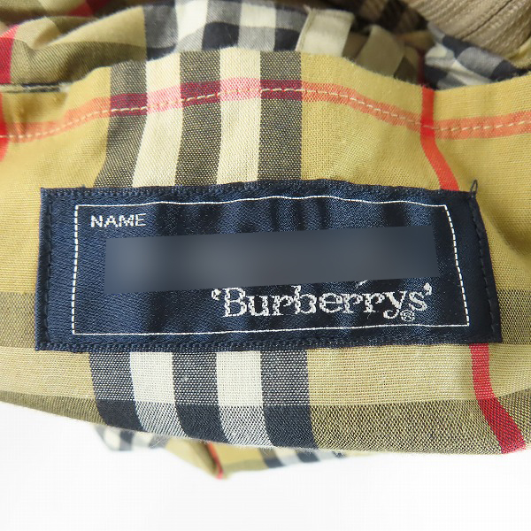 実際に弊社で買取させて頂いたBurberry's/バーバリーズ ライナー付き トレンチコート の画像 8枚目