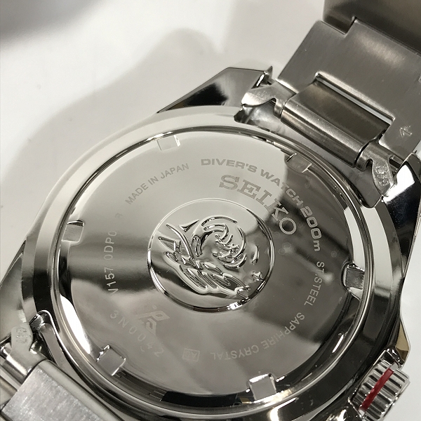 実際に弊社で買取させて頂いたSEIKO/セイコー PROSPEX/プロスペックス Diver Scuba/ダイバースキューバ デイト ソーラー ウォッチ/腕時計 SBDJ051/V157-0DP0の画像 4枚目