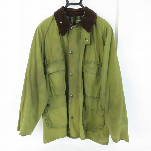 実際に弊社で買取させて頂いたBarbour/バブアー 80s ヴィンテージ 2ワラント BEDALE ビデイル オイルドジャケット /44