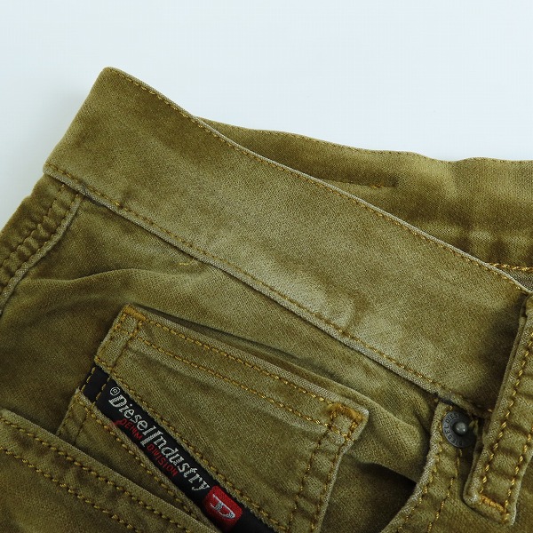 実際に弊社で買取させて頂いたDIESEL/ディーゼル D-AMNY スキニーベロアパンツ W36/L30の画像 7枚目