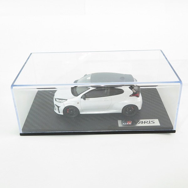 実際に弊社で買取させて頂いたメーカー不明 TOYOTA/トヨタ GR ヤリス プラチナホワイトパールマイカ/ミニカーの画像 8枚目