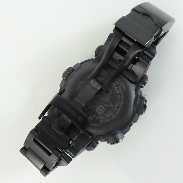 実際に弊社で買取させて頂いた【保証期間内】G-SHOCK/Gショック FROGMAN/フロッグマン Bluetooth ソーラー電波時計 GWF-A1000XC-1AJFの画像 4枚目
