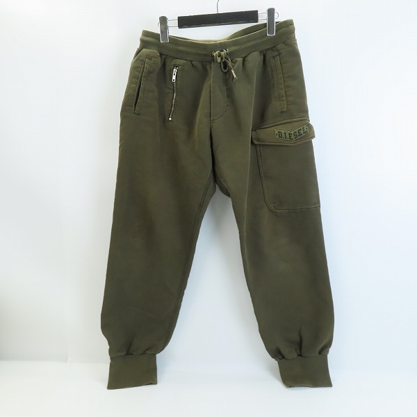 実際に弊社で買取させて頂いたDIESEL/ディーゼル ロゴワッペン スウェットパンツ/L